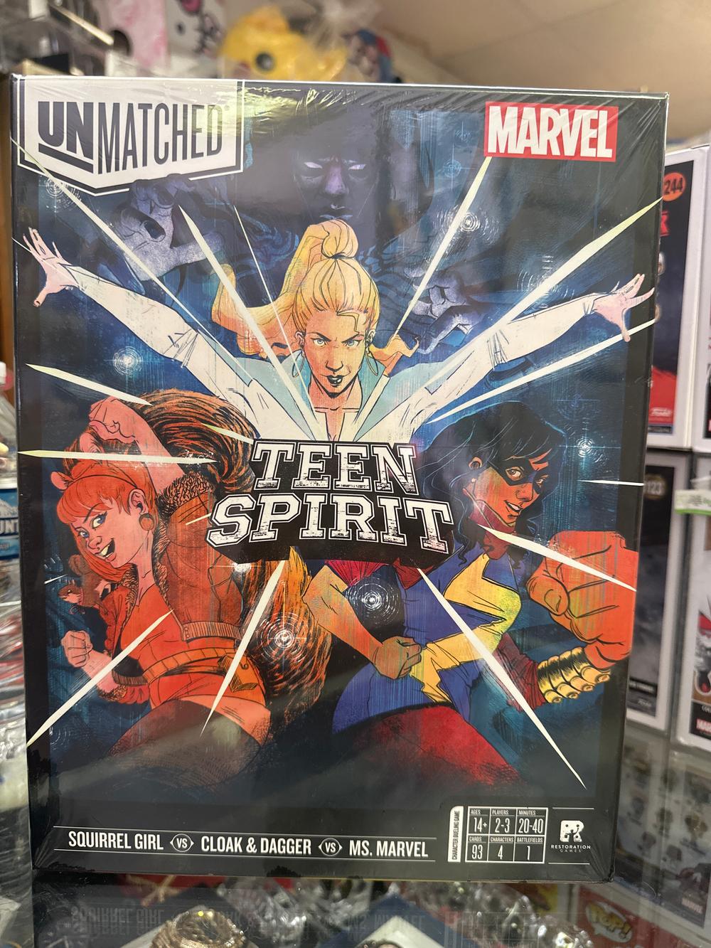 Unmatched Marvel Teen Spirit Board Game