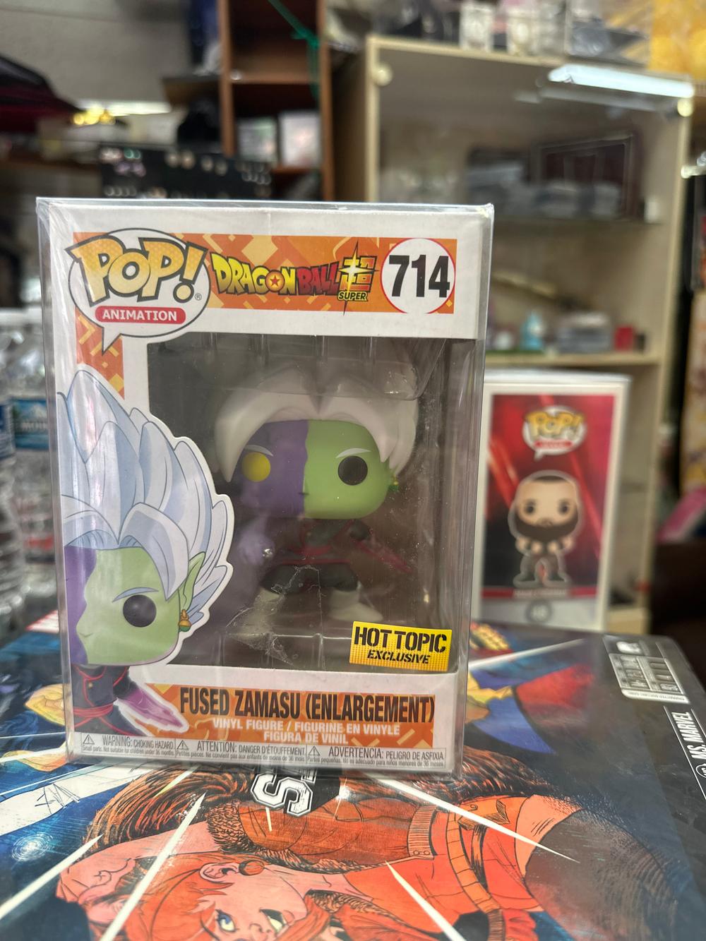 Funko Pop Fused Zamasu Enlargement #714 Hot Topic Exclusive