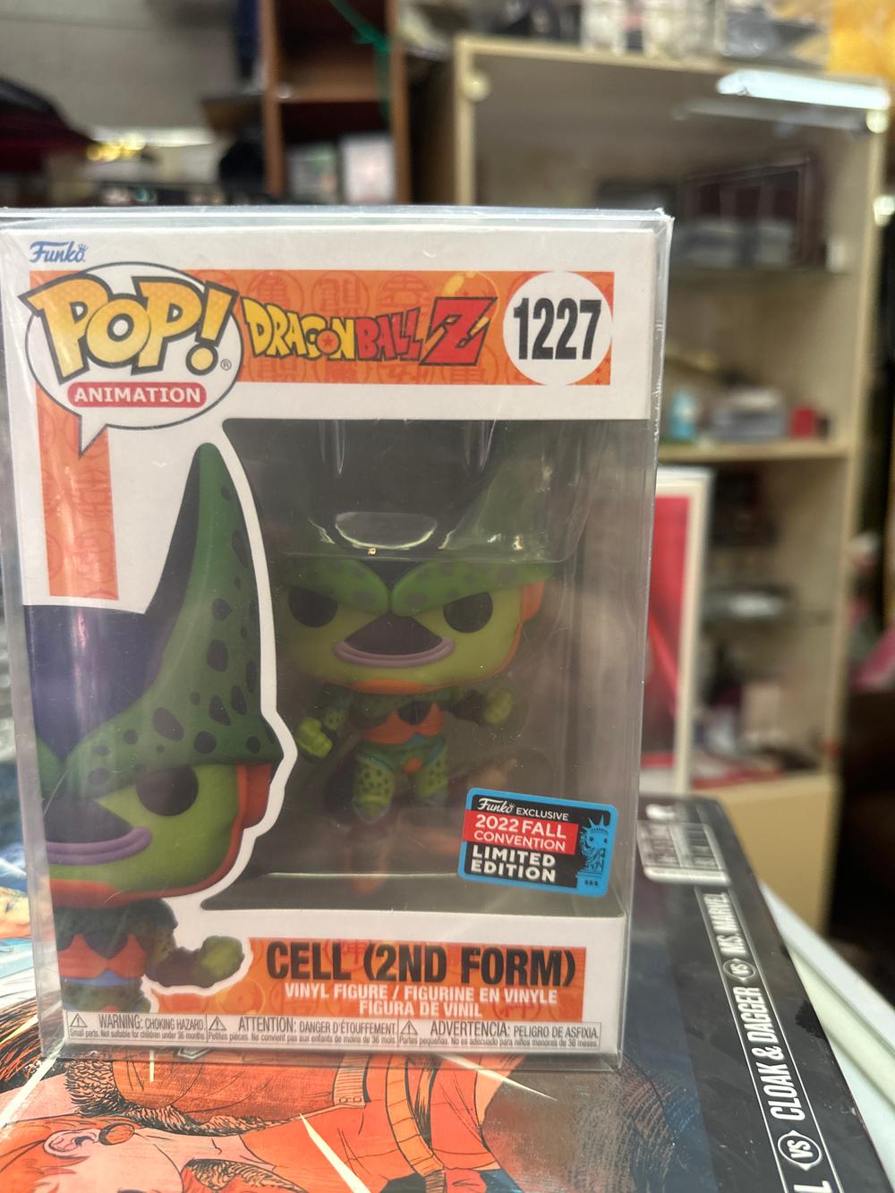Funko Pop! Dragon Ball Z Cell (2nd Form) #1227 2022 Fall Convention Exclusive