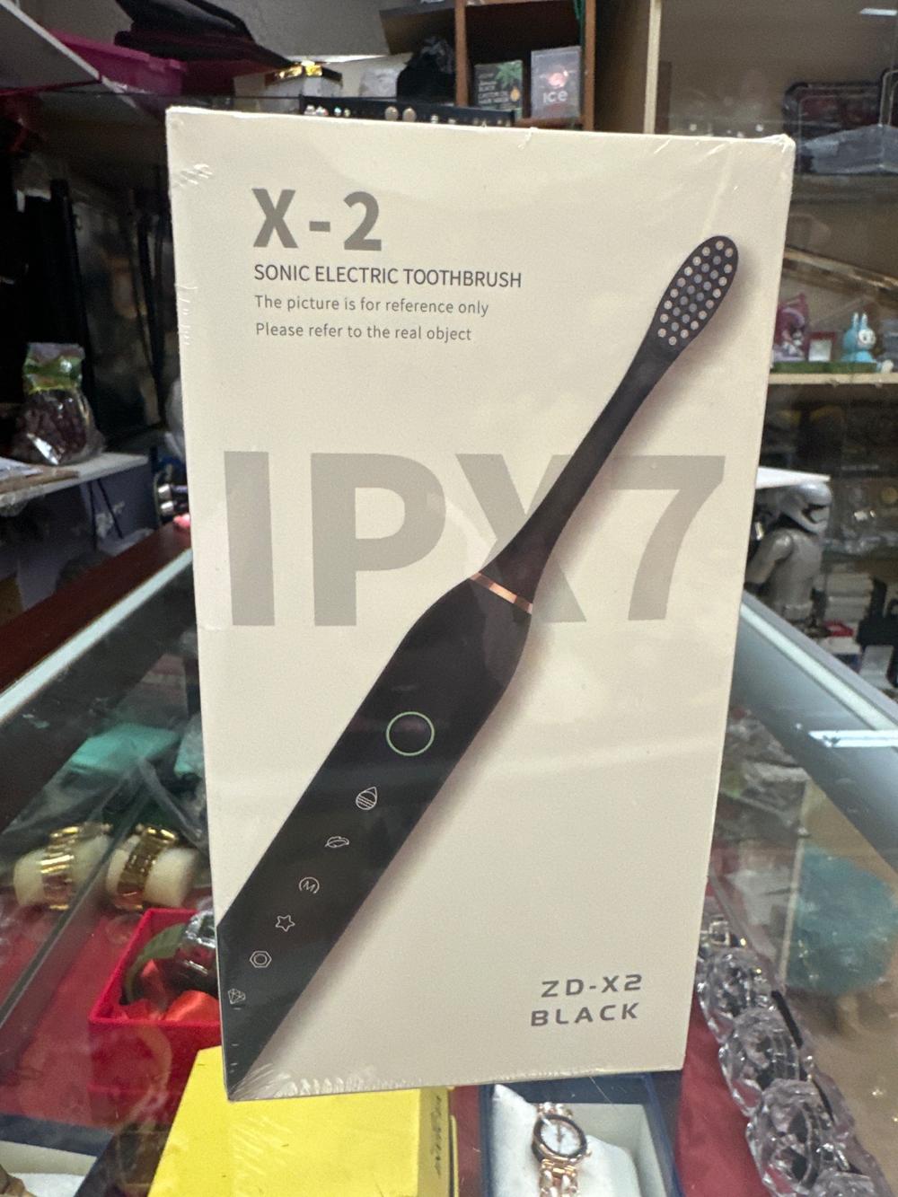 X-2 Sonic Electric Toothbrush, Black
