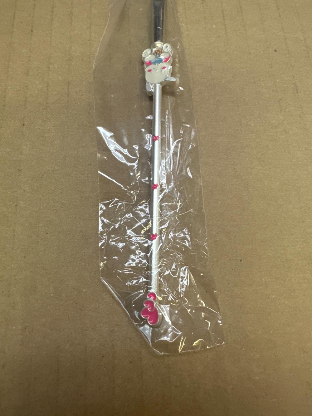 Kitty Face Charm Wand Pen