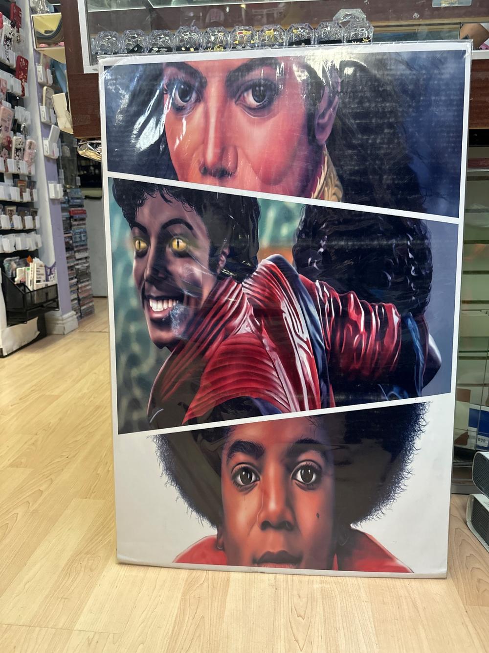 Michael Jackson Through The Eras Poster