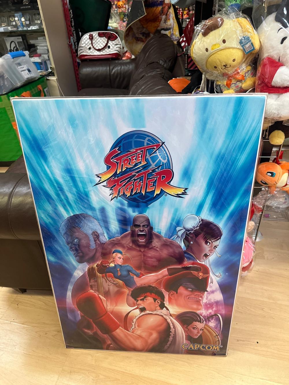 Street Fighter Capcom Character Poster Print