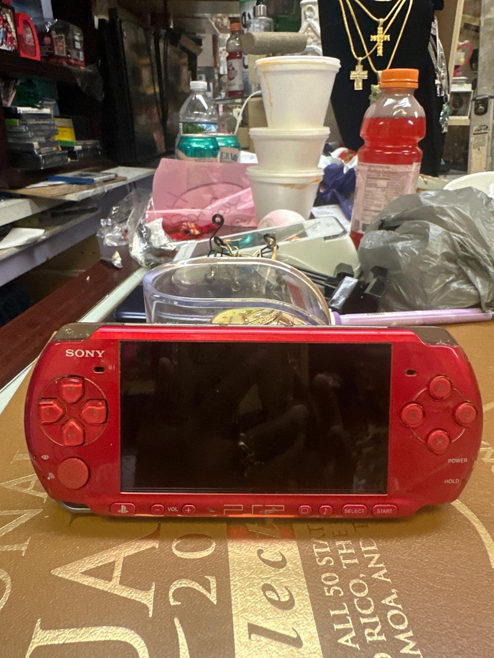Sony PSP Handheld Console - Red