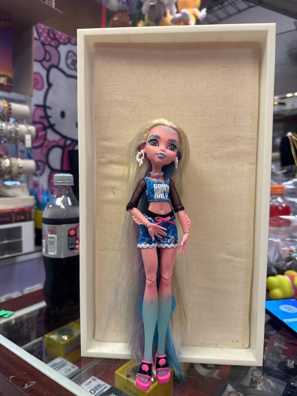 Monster High Doll With Blonde Hair And Mermaid Legs
