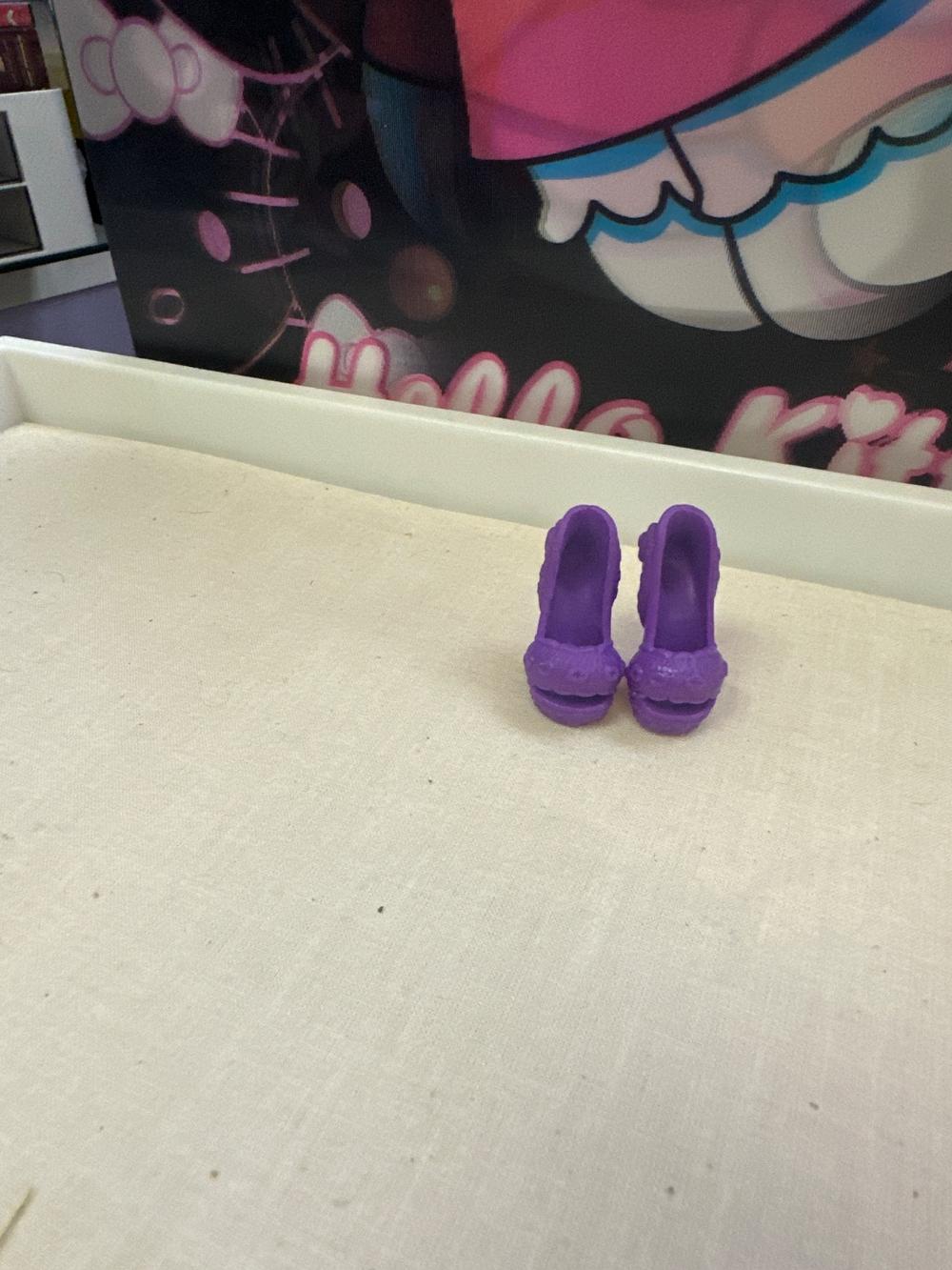 Purple Doll Heels