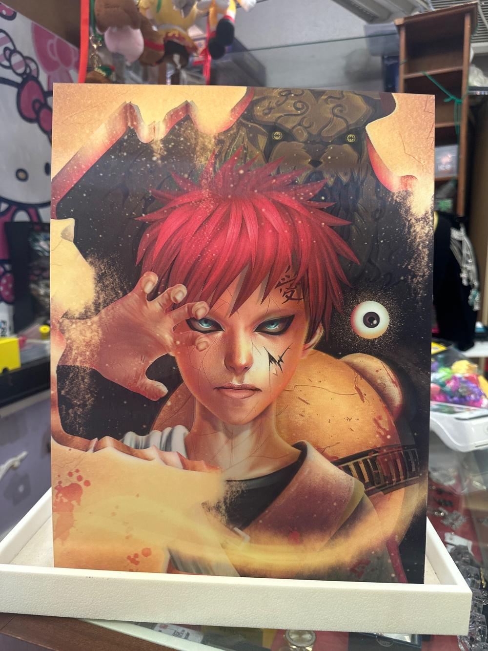 Naruto Gaara Fan Art Canvas Print