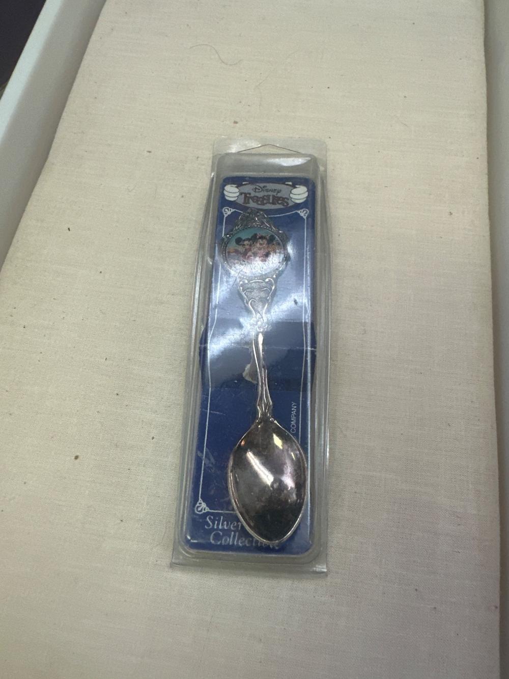 Disney Treasures Silver Collection Souvenir Spoon