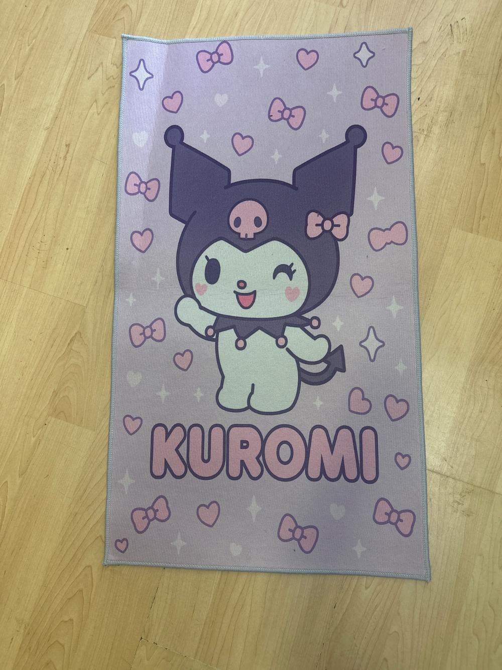 Kuromi Purple Rug