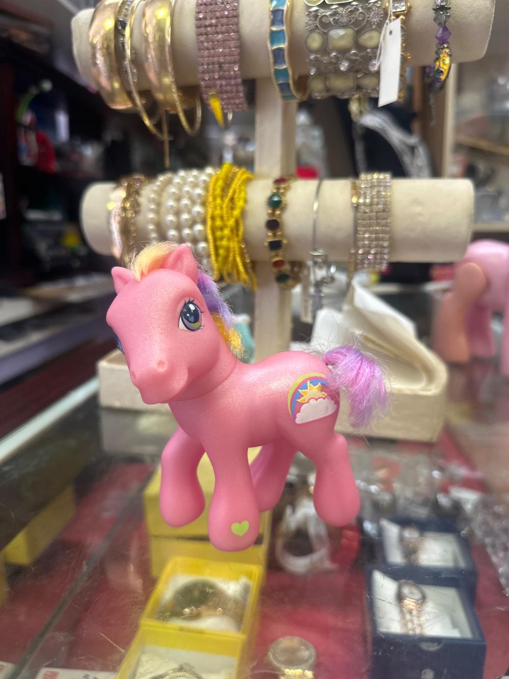 Pink My Little Pony with Rainbow Cutie Mark
