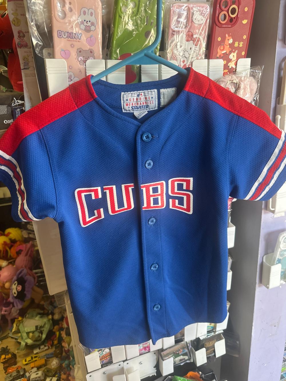 Kids' Chicago Cubs Button-Front Jersey