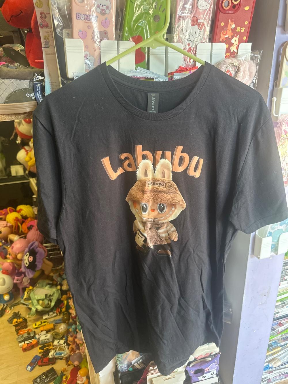 Black Labubu Graphic Tee
