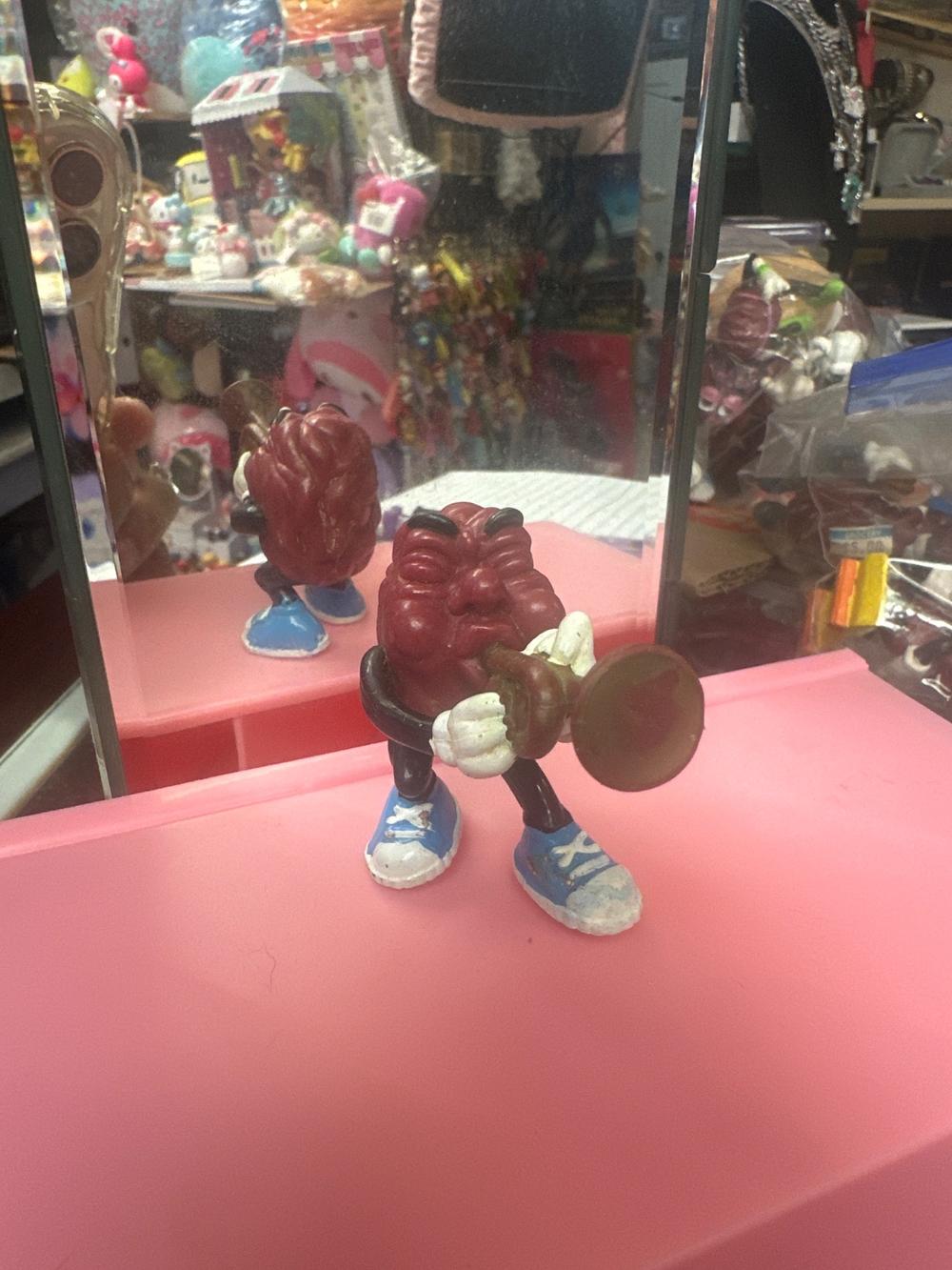 Vintage California Raisin Figure With Sneakers