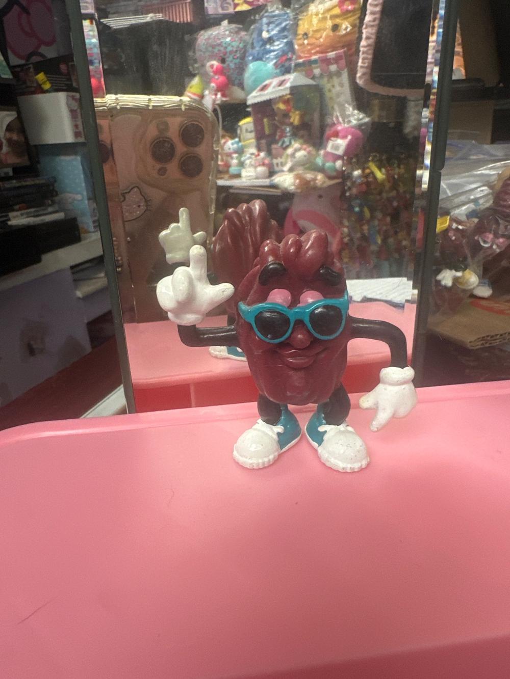 California Raisin Figure with Sunglasses