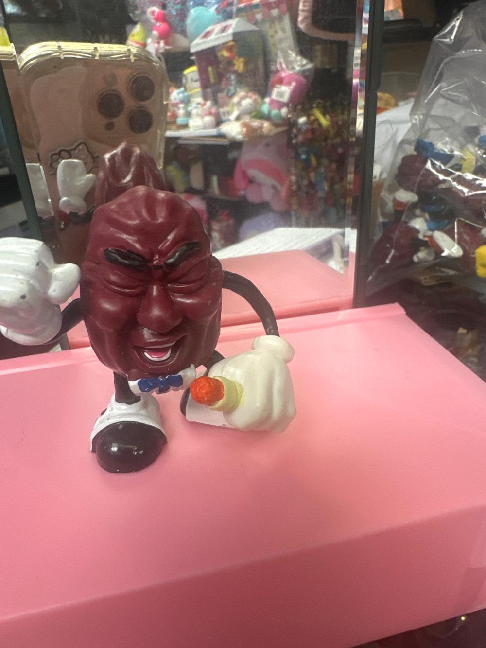 California Raisins Style Figure With Bow Tie