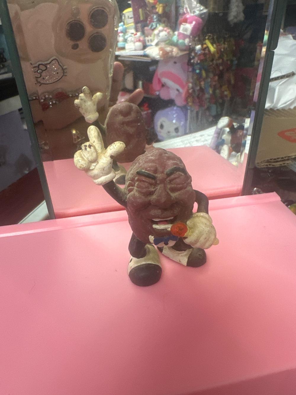 Peanut Character Figure With Peace Sign