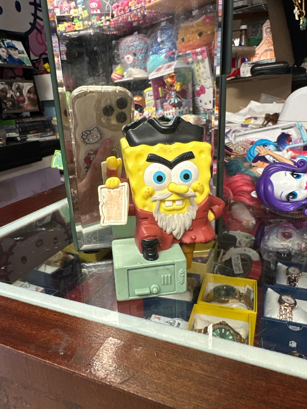 Pirate SpongeBob Figure with Safe