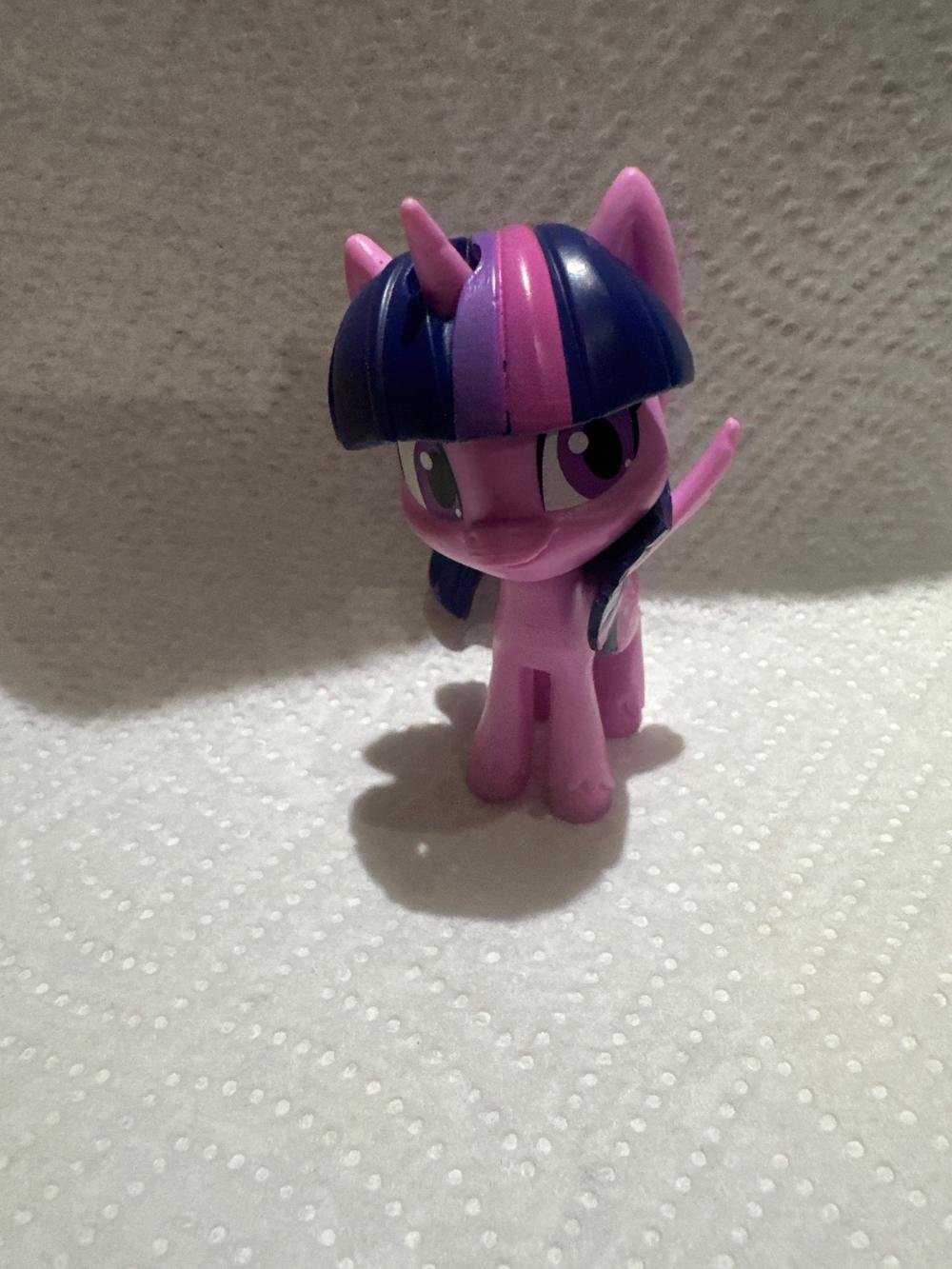 Purple Unicorn Pony Figure