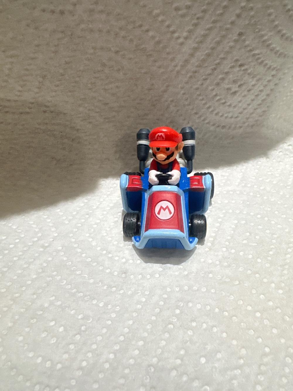 Mario Kart Toy Car Figure