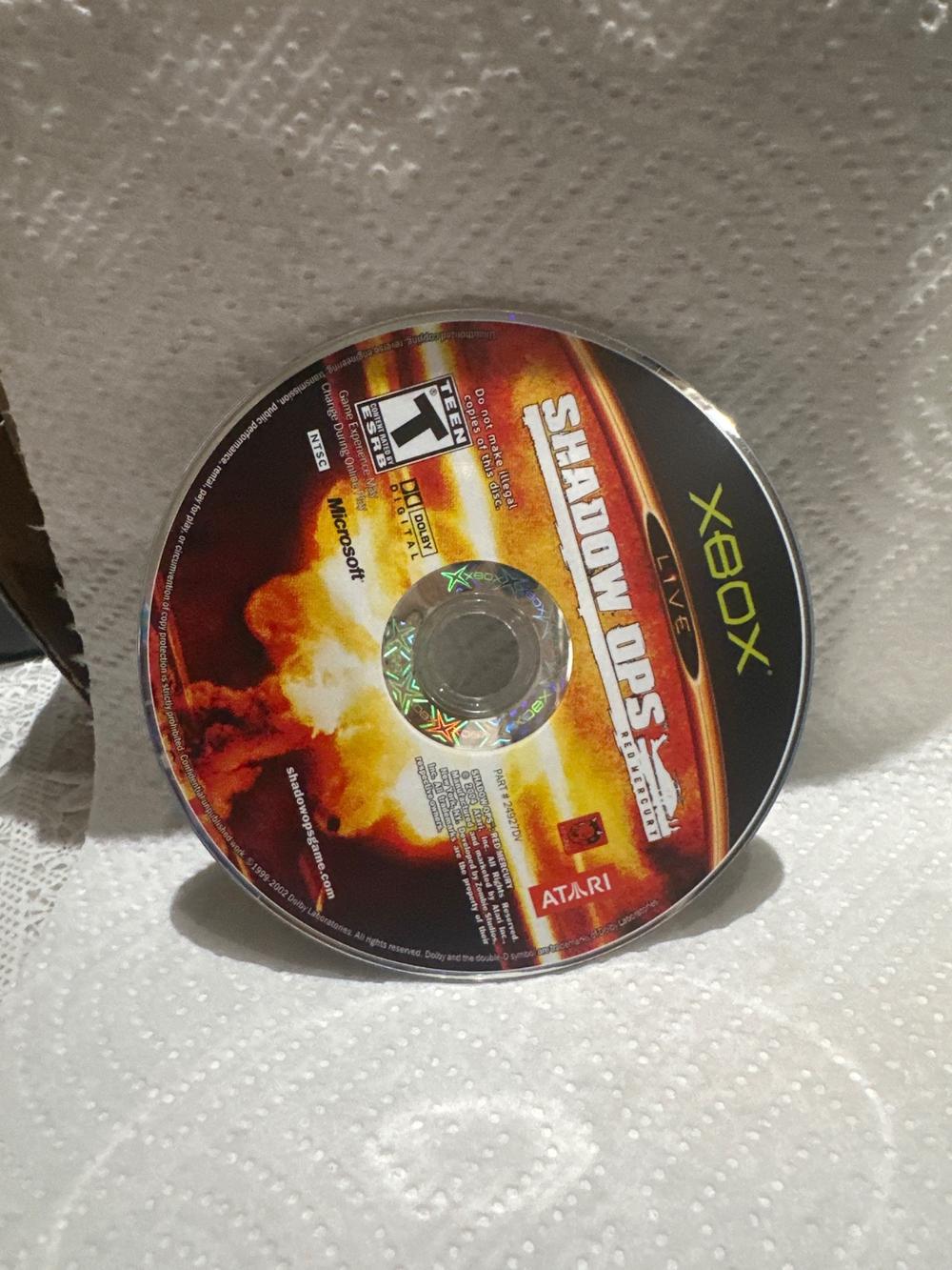 Shadow Ops: Red Mercury Xbox Game (Disc Only)