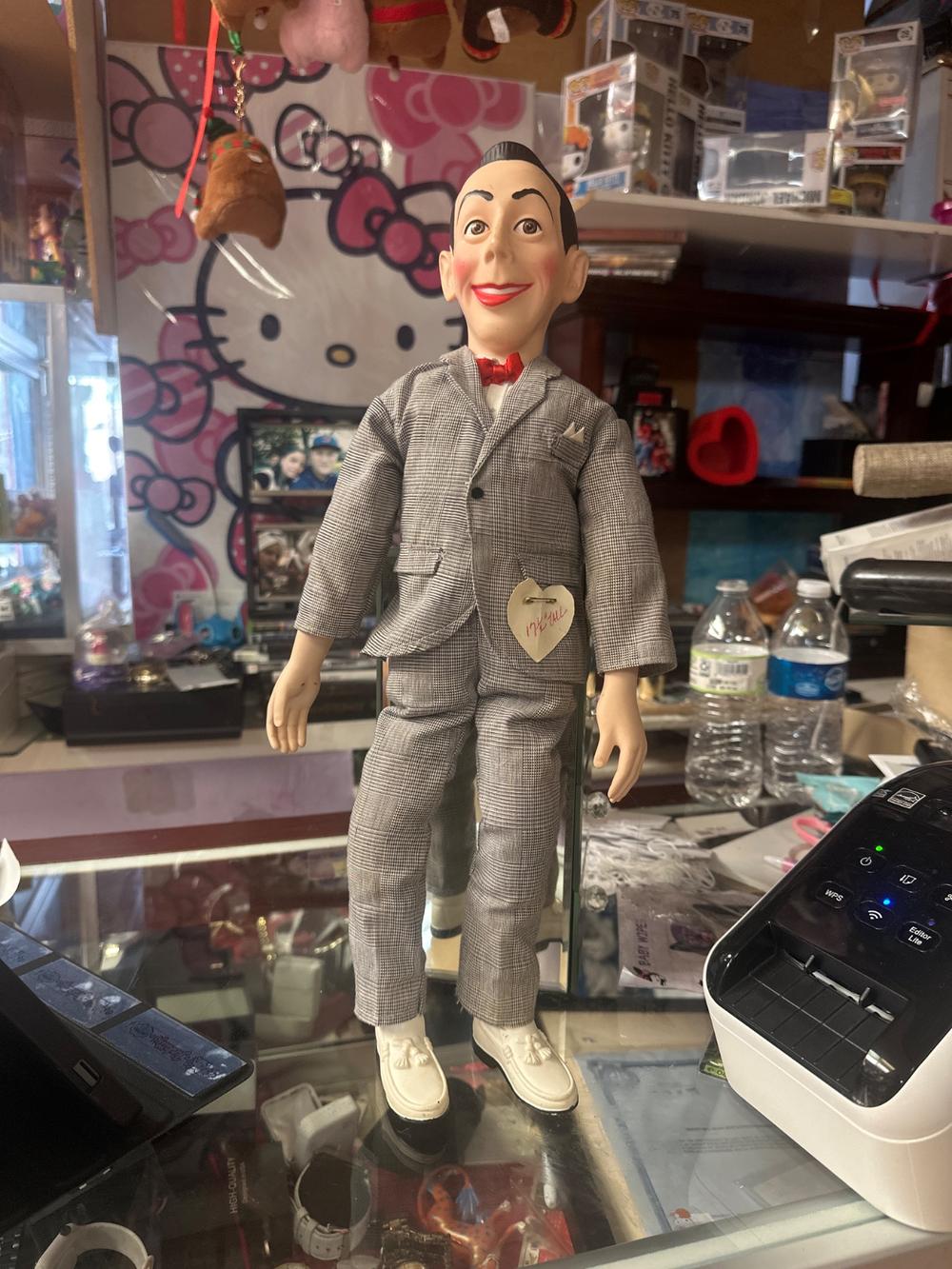 Pee-wee Herman Doll In Grey Suit