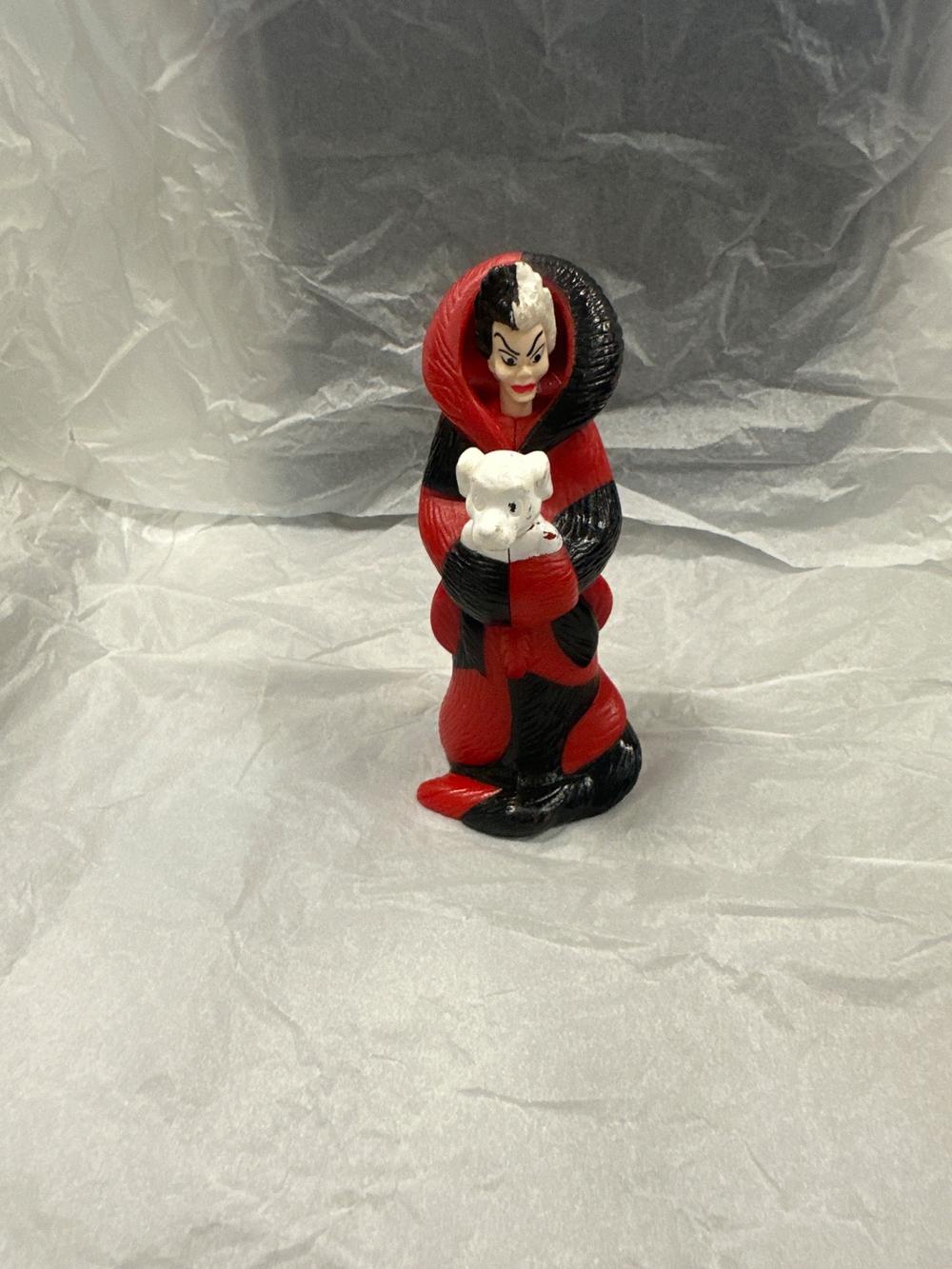 Cruella De Vil Vintage Figure Holding Puppy