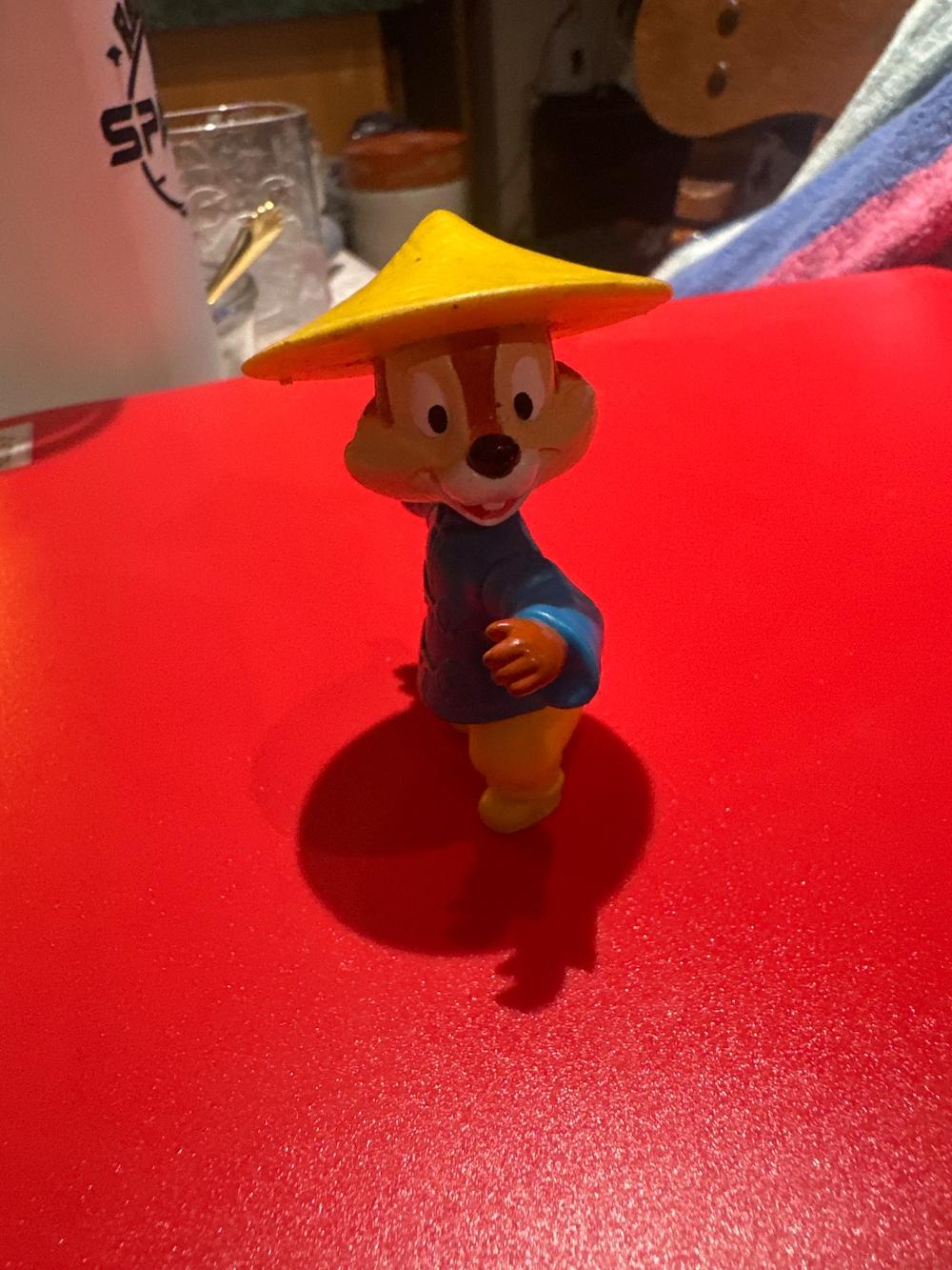 Vintage Disney Chip Figure with Conical Hat