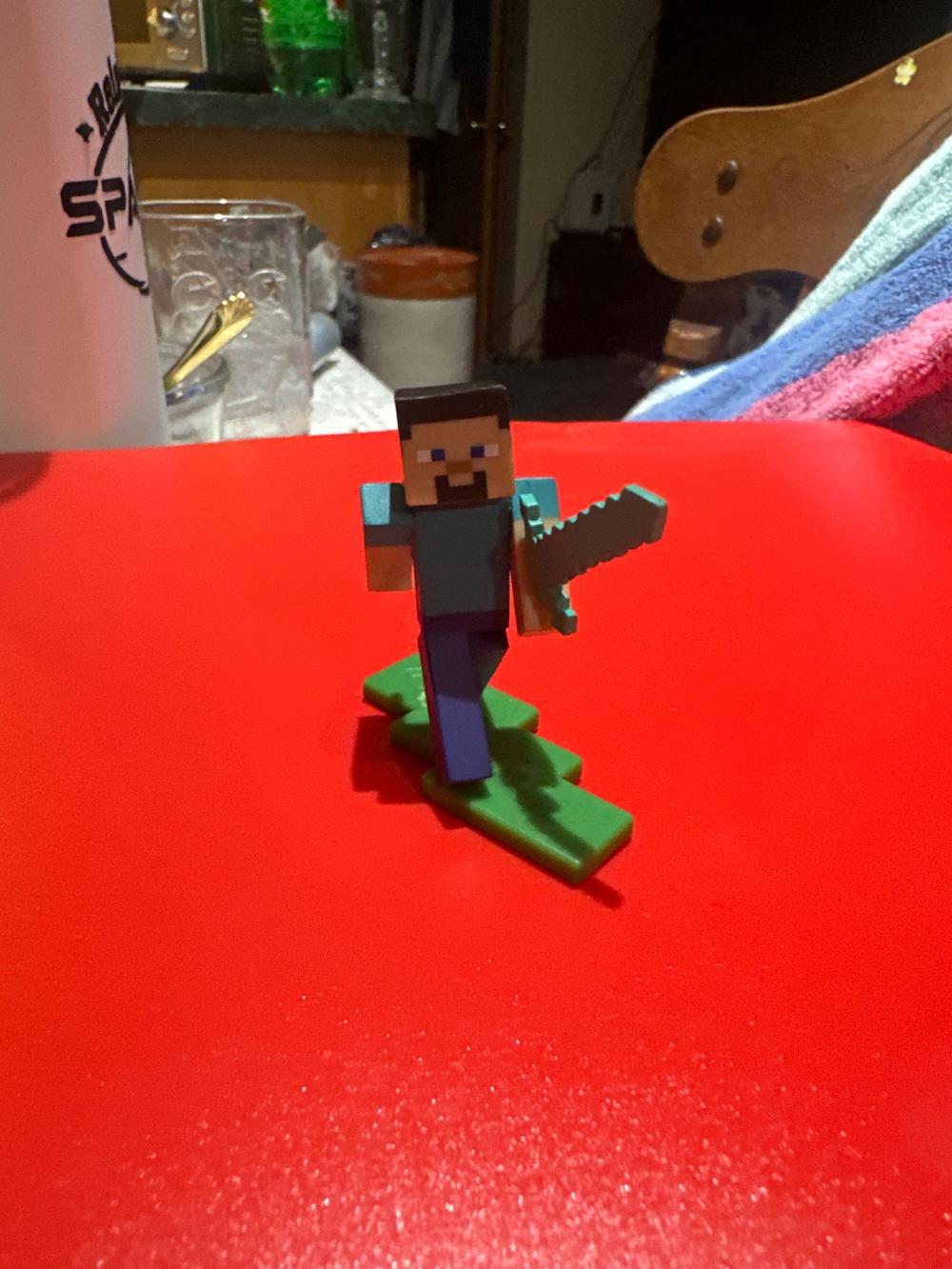 Minecraft Steve Figure With Sword