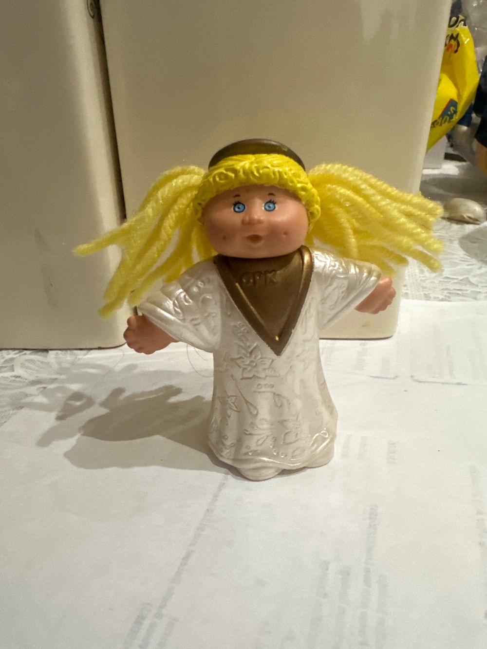 Cabbage Patch Kids Angel Figure with Yarn Hair