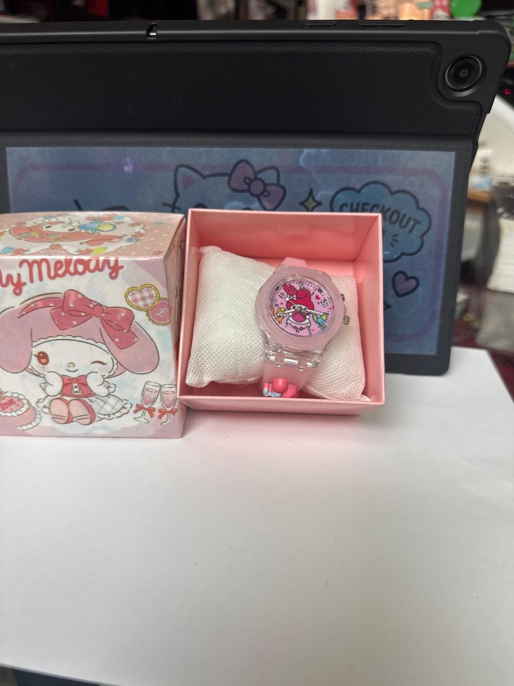 Sanrio My Melody Pink Wrist Watch with Box