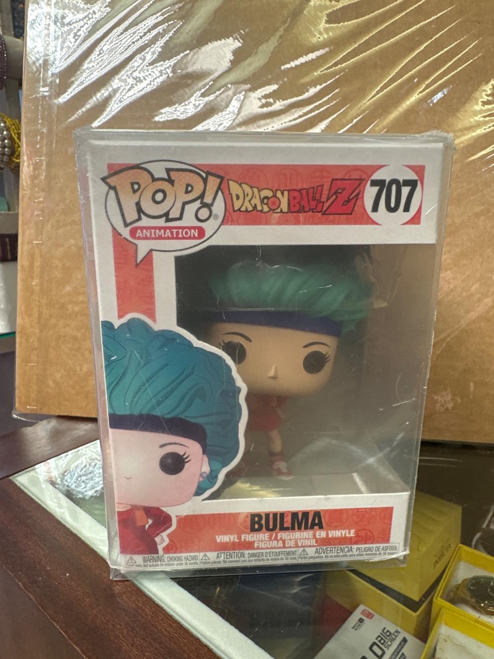 Funko Pop Dragon Ball Z Bulma #707 Vinyl Figure