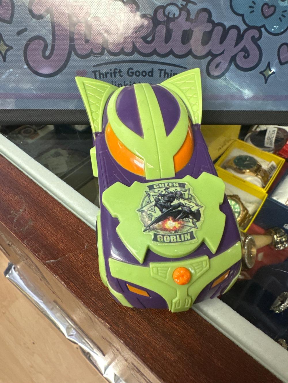 Marvel Green Goblin Die-Cast Toy Car