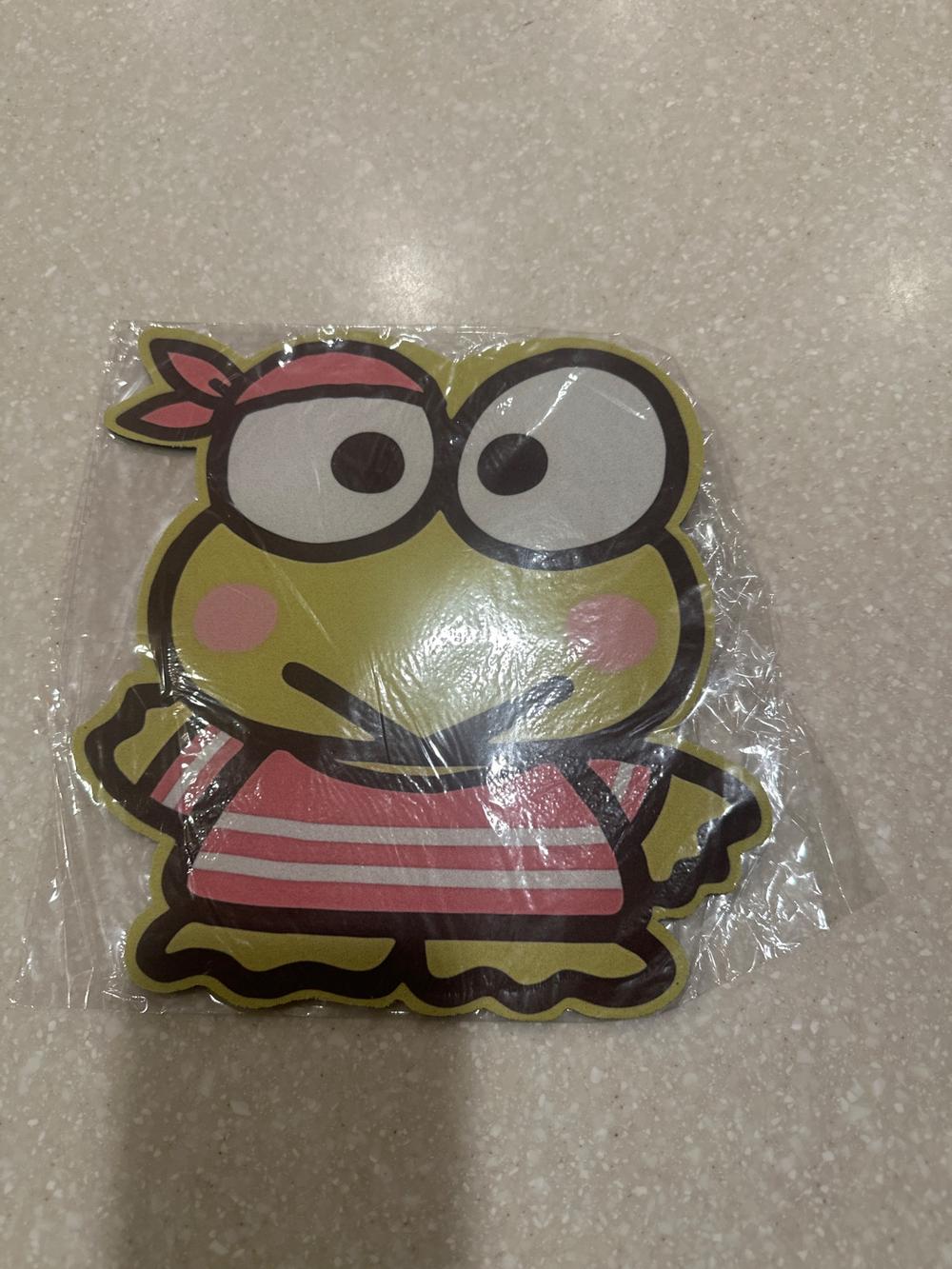Sanrio Keroppi Shaped Fabric Mouse Pad