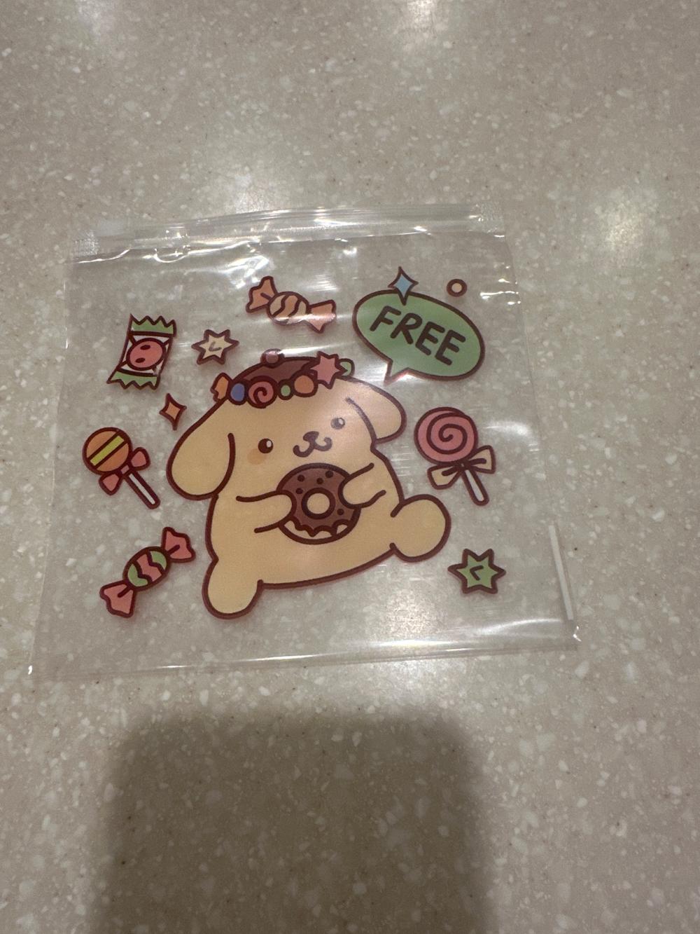 Sanrio Pompompurin Candy Design Zip Treat Bag