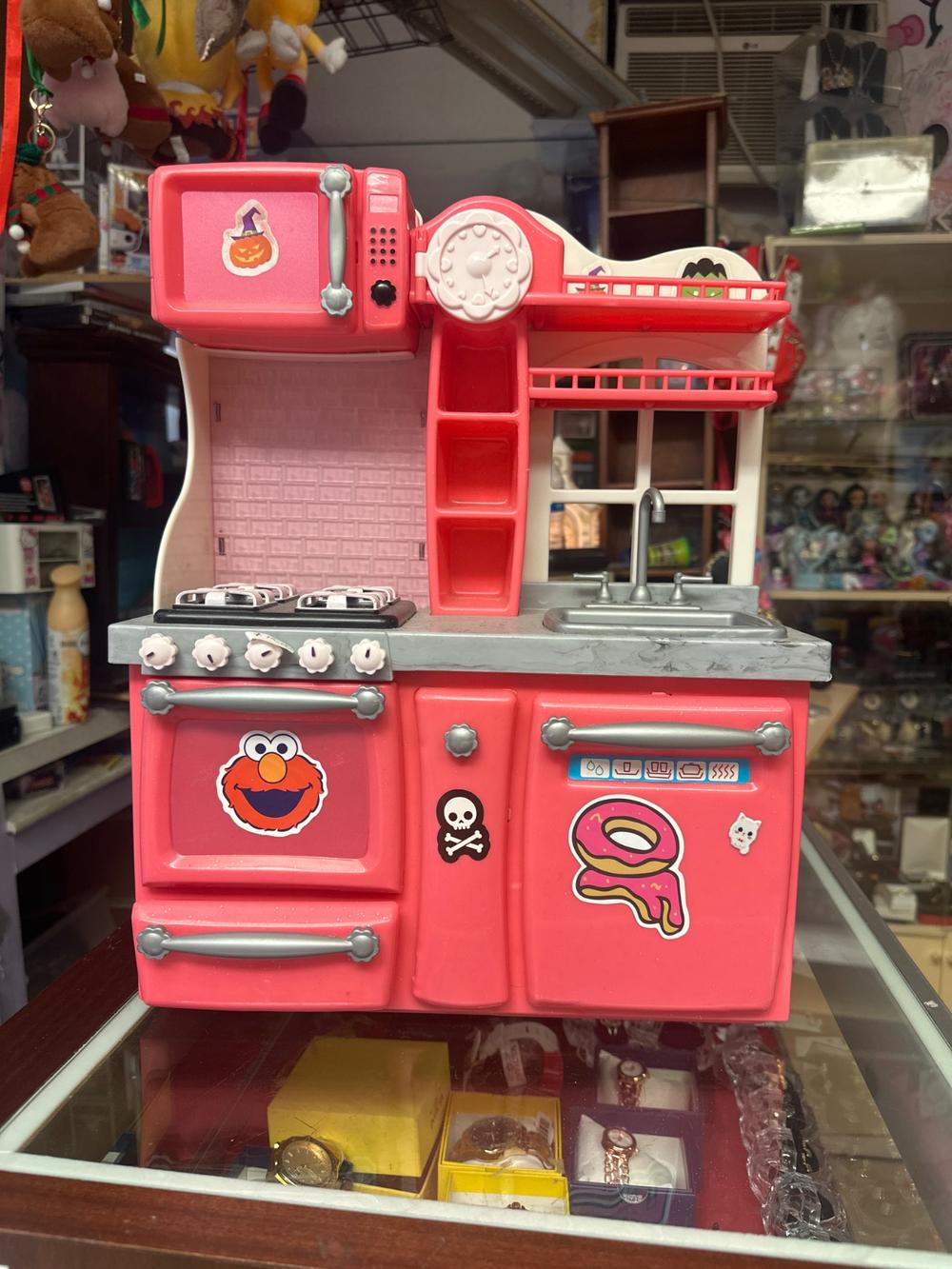 Our Generation 18-Inch Doll Kitchen Playset, Pink (photo 1 of 5)