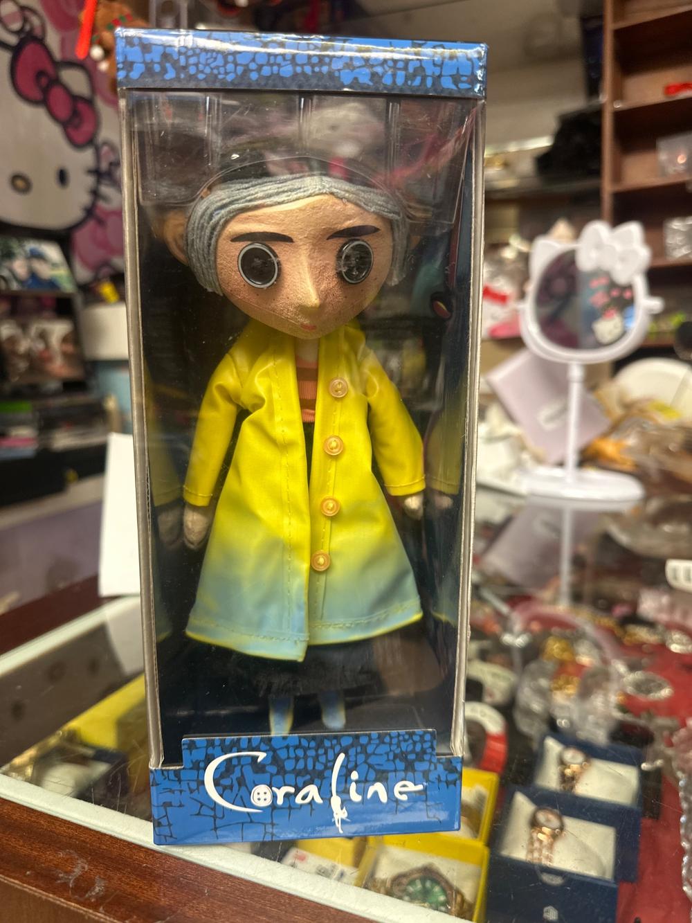 NECA Coraline Doll Prop Replica with Button Eyes (photo 1 of 5)