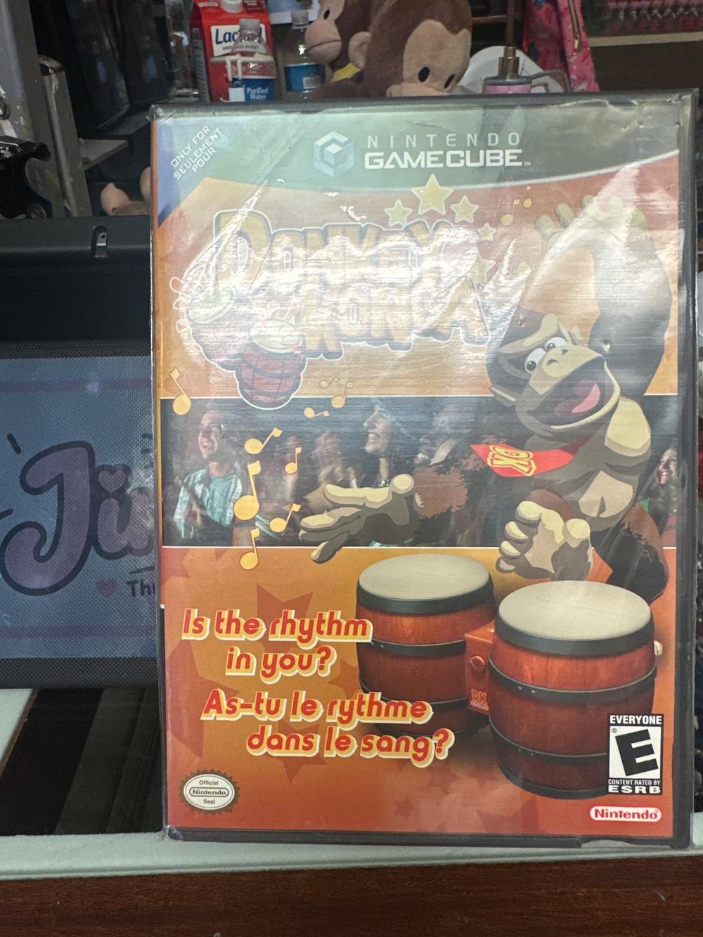 Nintendo Donkey Konga GameCube Game Complete in Case (photo 1 of 5)