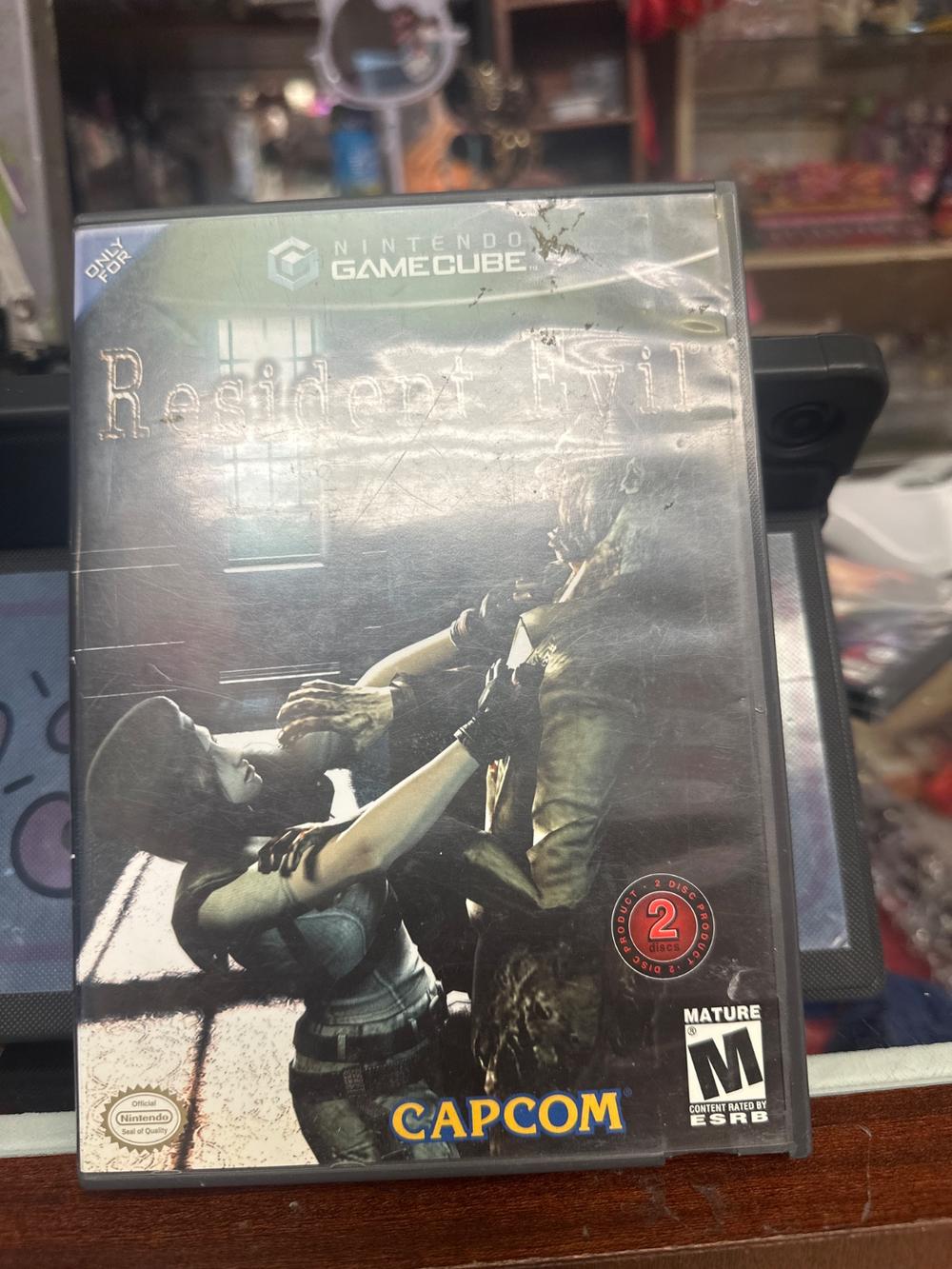 Resident Evil Nintendo GameCube Game, 2-Disc Capcom (photo 1 of 4)
