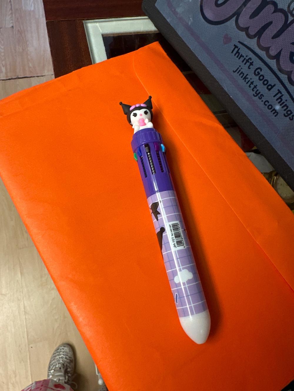 Sanrio Kuromi Ten Color Click Pen (photo 1 of 4)