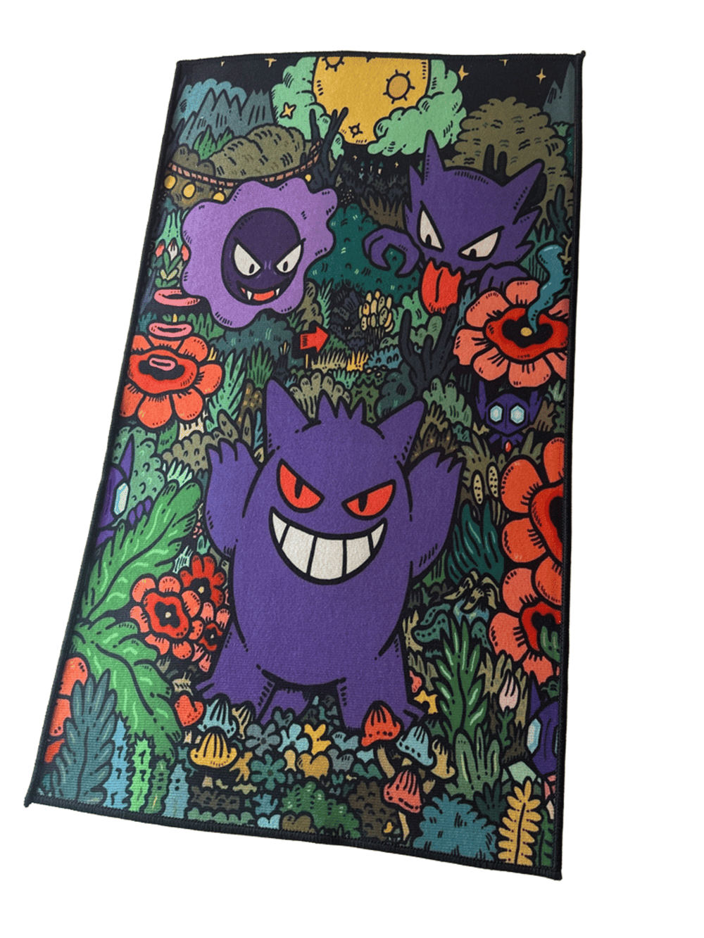 Pokemon Gengar Haunter Ghastly Rug Floor Mat (photo 1 of 3)