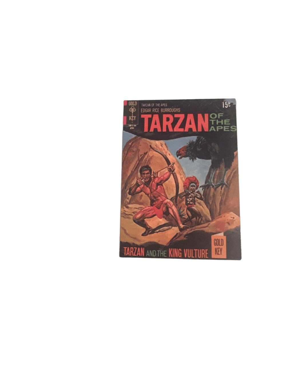 Tarzan Edgar Rice Burroughs Trading Card #35 Gold Key Comics Cover (photo 1 of 4)