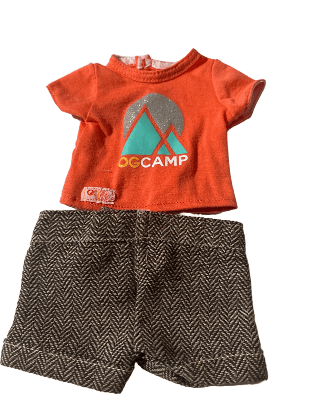 Our Generation OG Camp Doll Outfit Tee & Shorts Set (photo 1 of 6)