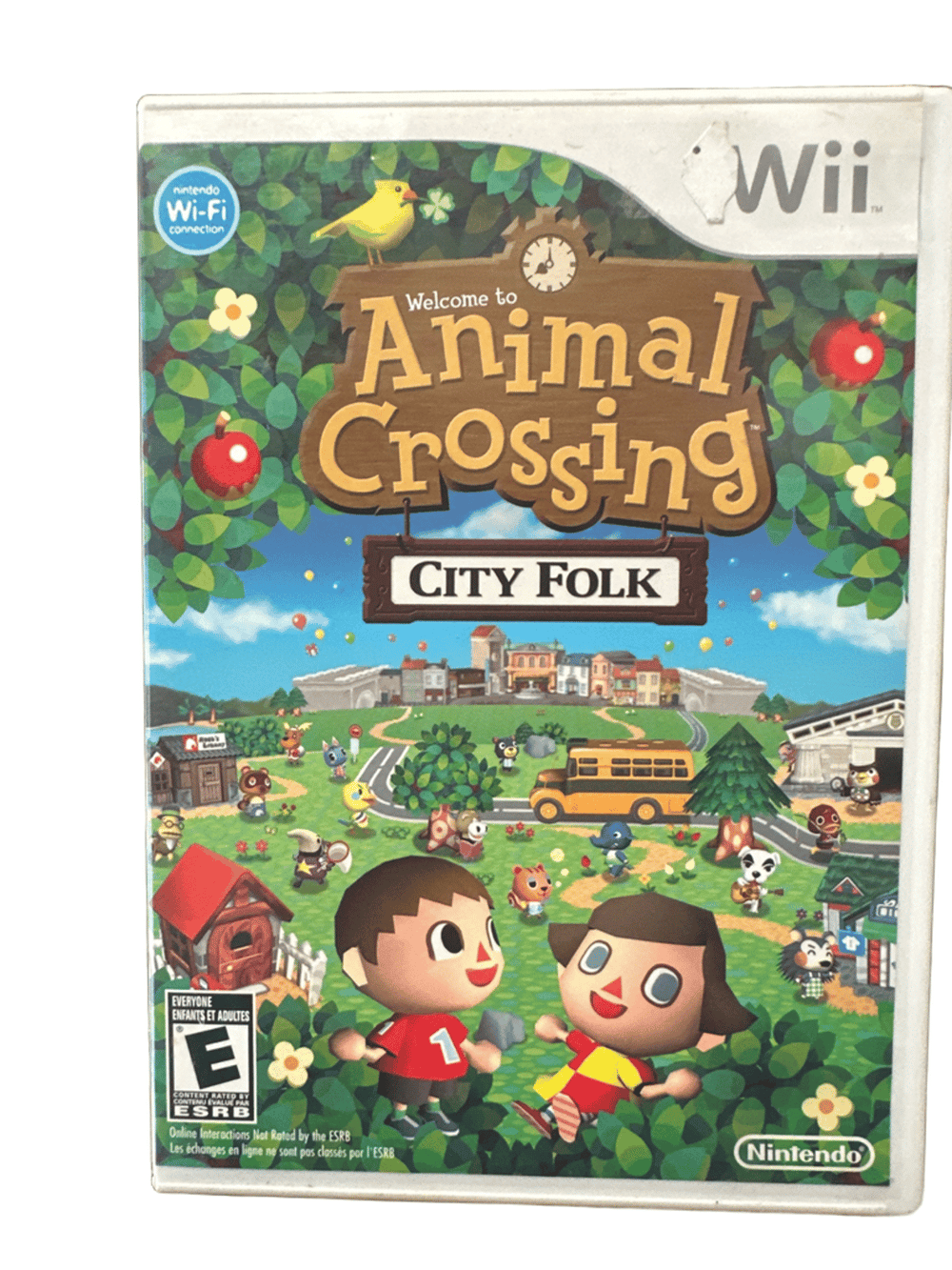Nintendo Animal Crossing City Folk Wii Game (photo 1 of 4)