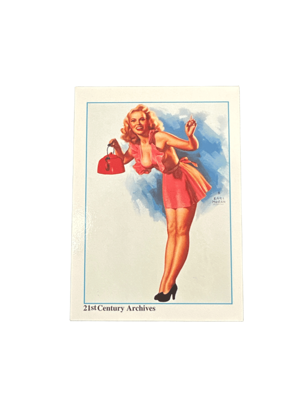 21st Century Archives Earl Moran Pin-Up Art Card #7 (photo 1 of 3)
