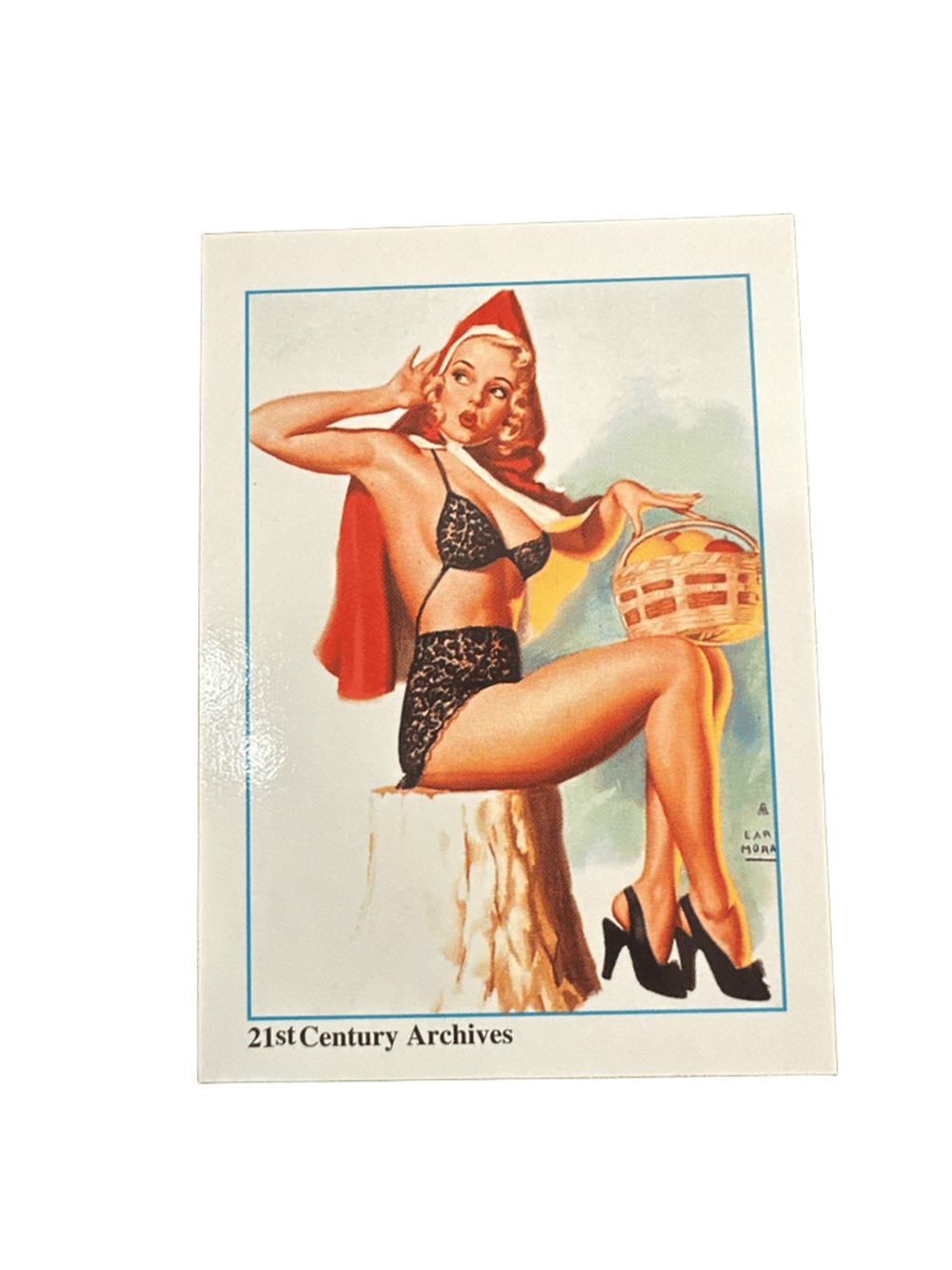 21st Century Archives Earl Moran Pinup Card #29 Marie Wilson (photo 1 of 2)