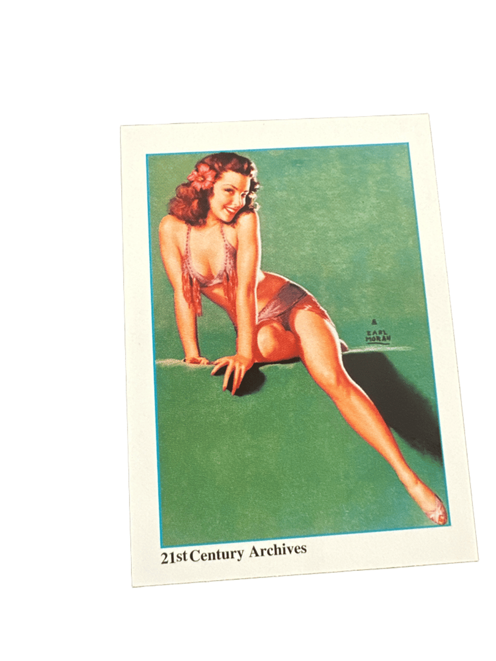 21st Century Archives Earl Moran Pin-Up Card #24 (photo 1 of 3)