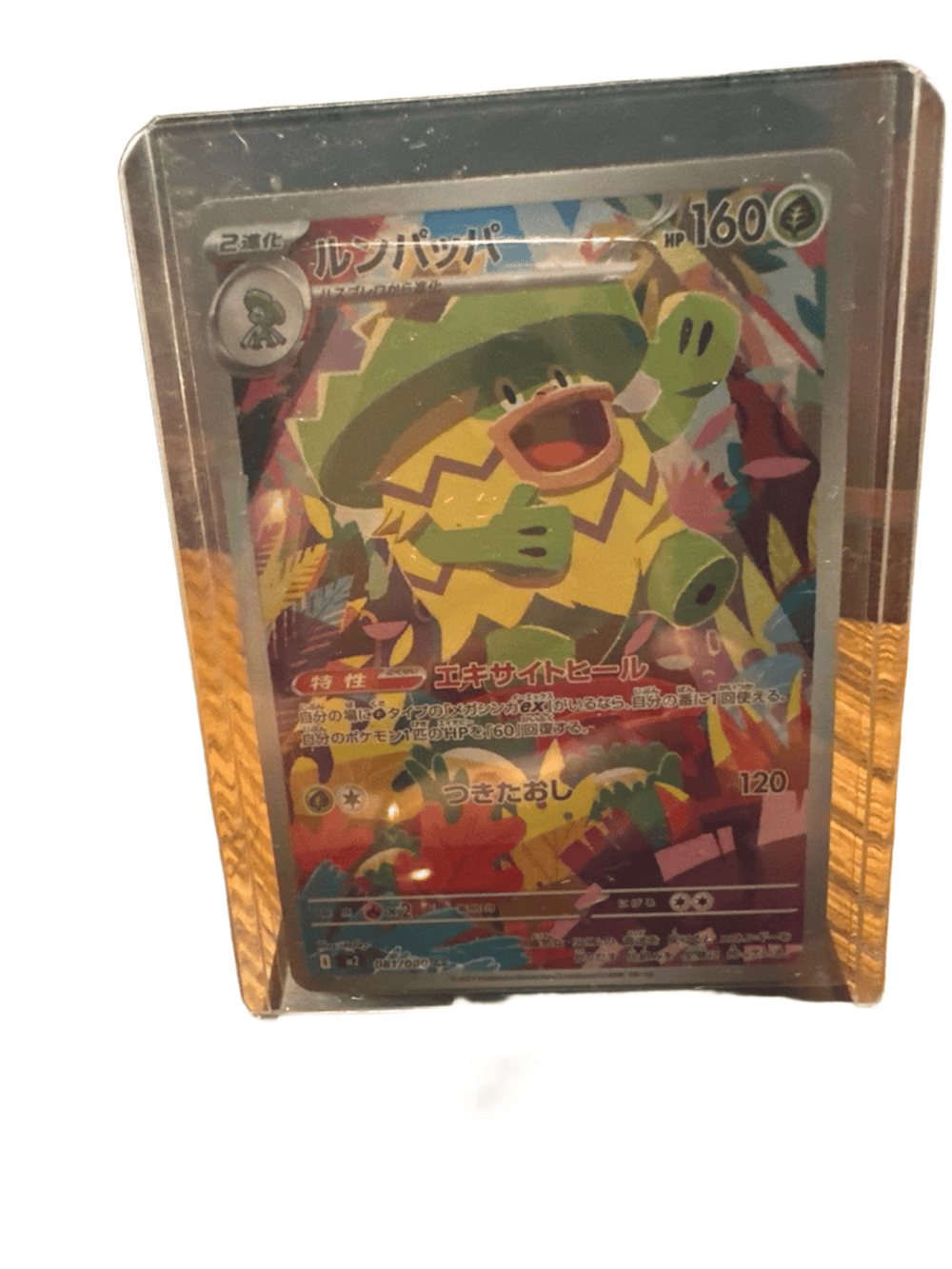 Pokemon Ludicolo 081/080 Japanese Holo Card 160 HP (photo 1 of 3)