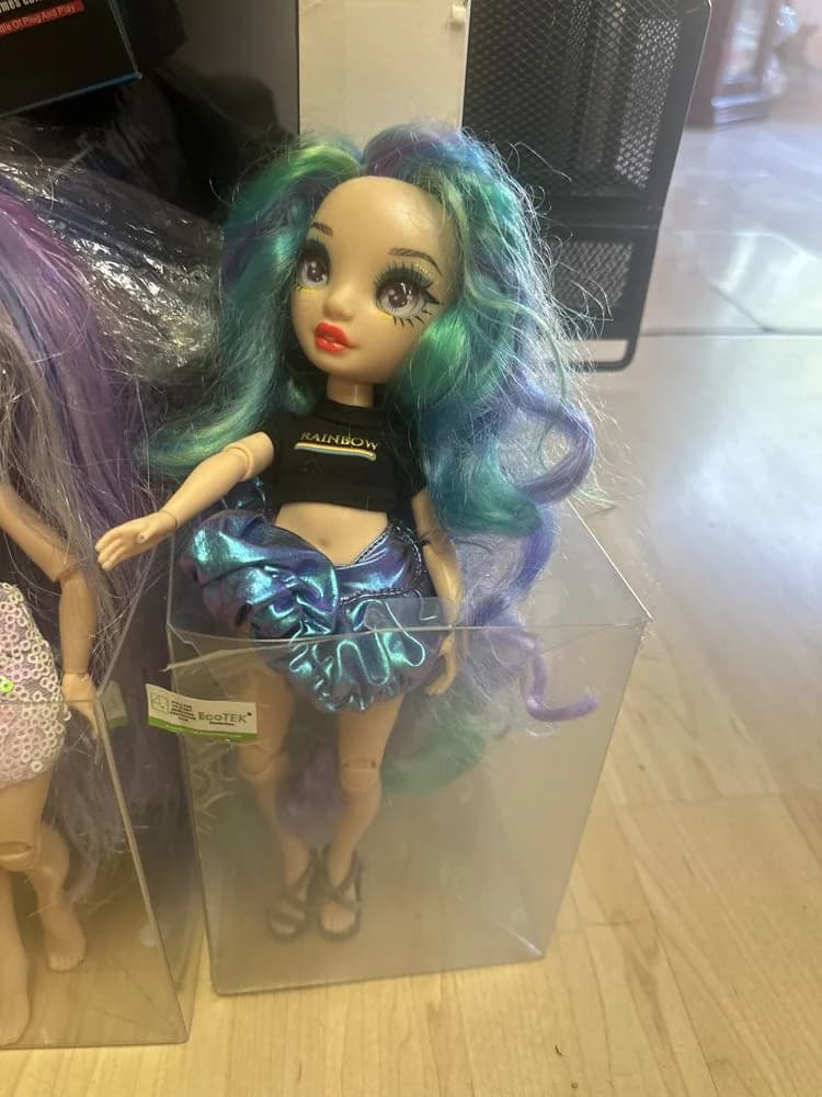 Rainbow High Doll With Teal & Purple Hair