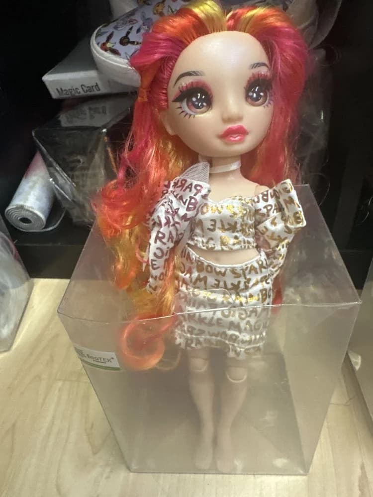 Rainbow High Fashion Doll With Sunset Hair
