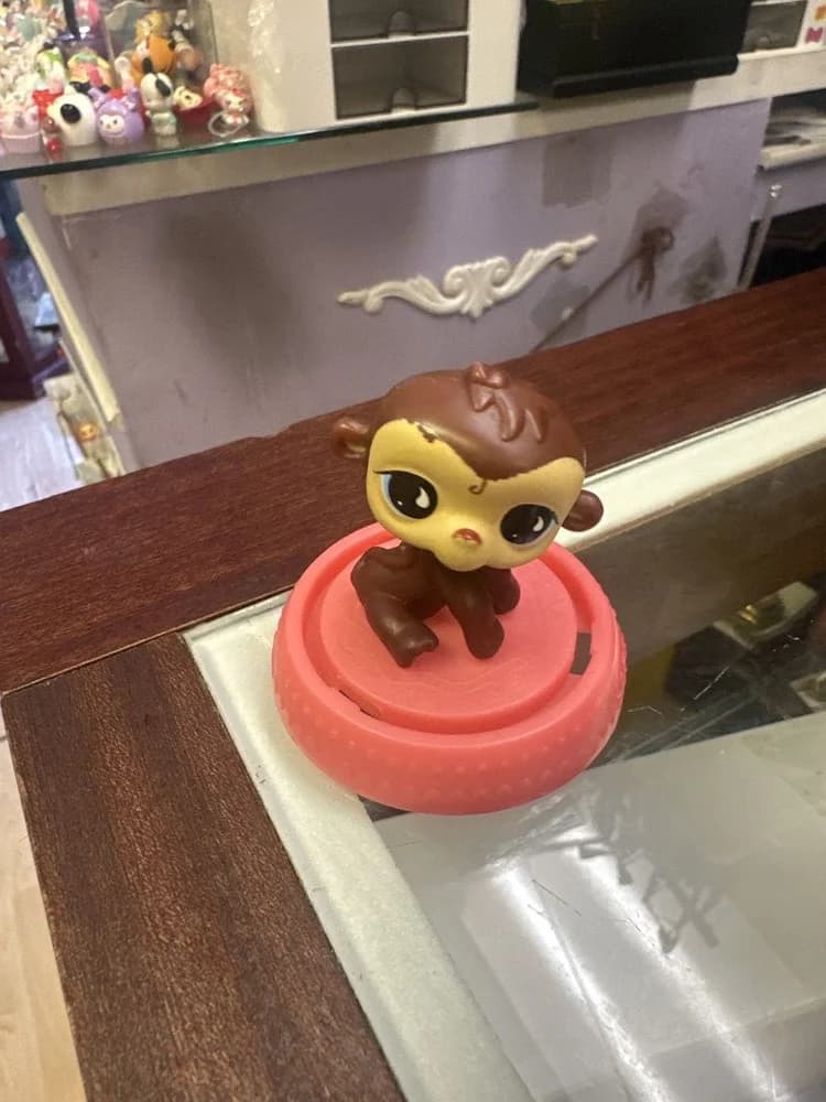 2009 McDonald's Littlest Pet Shop Monkey Toy